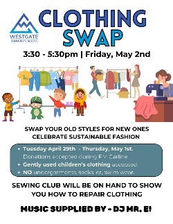 Clothing Swap Flyer
